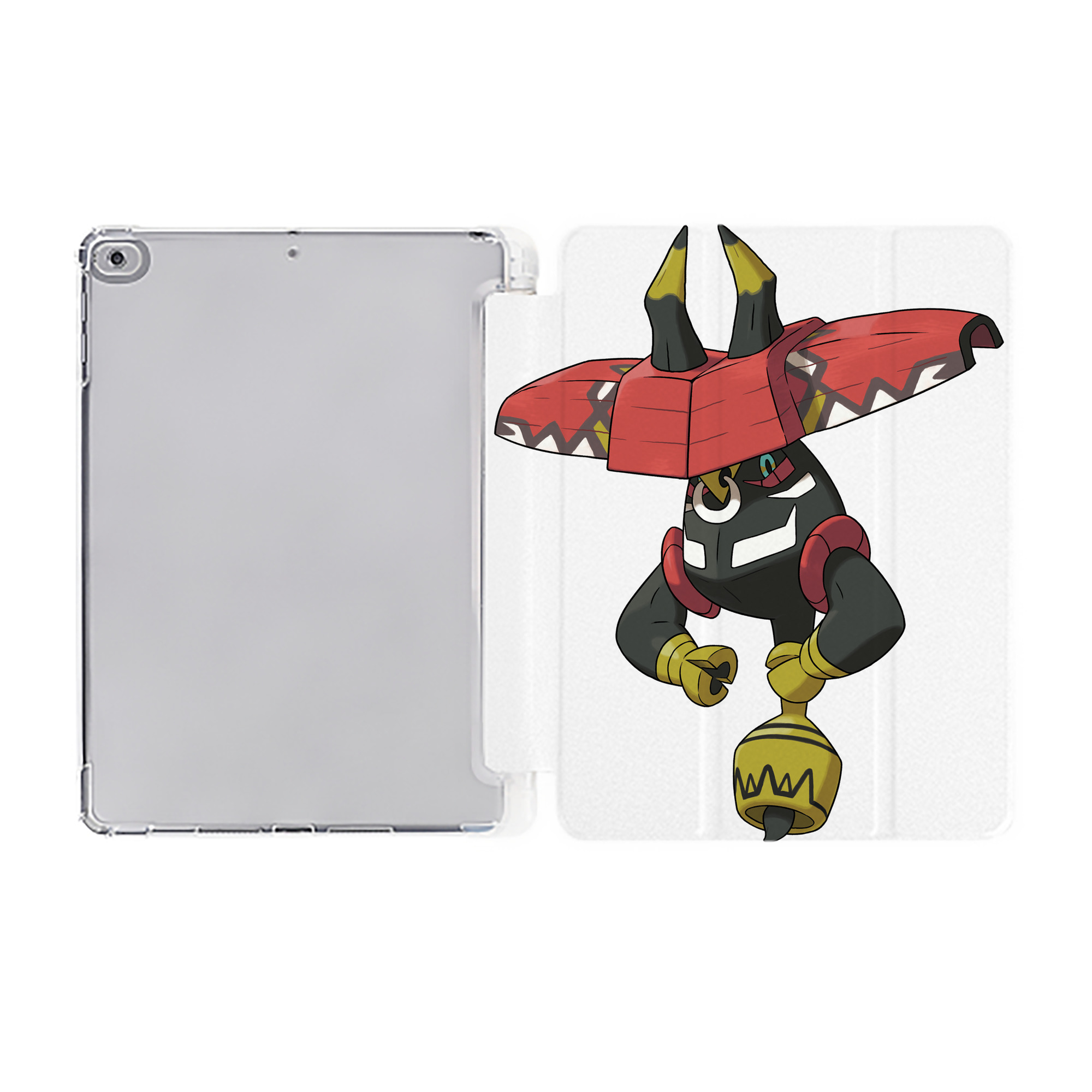（画像用） ポケットモンスター Pokémon IPad ケース ペン収納付き 三つ折りスタンド PUレザー×シリコン 対応機種9.5/10.5/10.9インチ